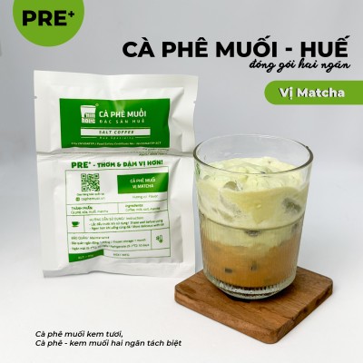 Cà phê muối SAFY Pre+ vị Matcha